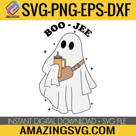 Boo-jee SVG, Boo Jee Halloween SVG, Ghost SVG